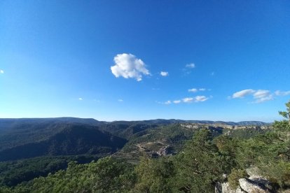 Panorámica desde la Roca del Migdia.