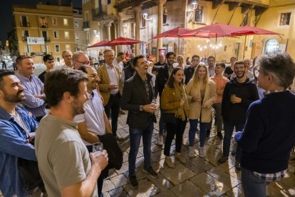 Imatge de la jornada que va organitzar ahir Startsud Studio al restaurant Casa Balcells.