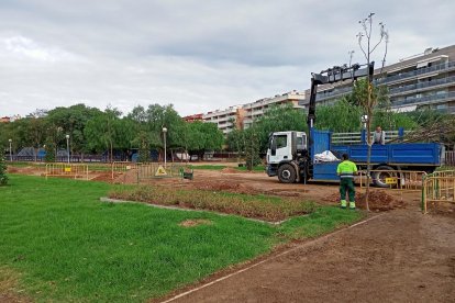 Imatge del parc Manel Albinyana de Salou.