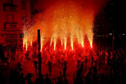 Celebraciones de Sant Joan, en una imagen de archivo de antes de la pandemia.