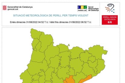 Las tormentas pueden venir acompañadas de granizo.