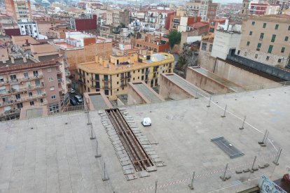 Les actuacions s'efectuaran en l'àrea acordonada a la teulada.