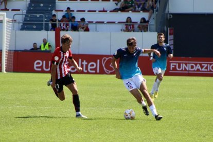 Jorge García marcó el gol de la remontada de la Nucía de César Ferrando contra el Athletic B.