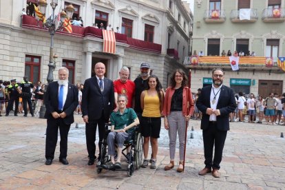 La consellera Tània Verge encén la segona Tronada extraordinària de la Festa Major de Sant Pere 2022