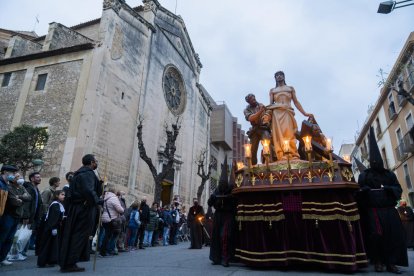 Els congregants i els misteris van ser els protagonistes de la cerimònia d'ahir al vespre.