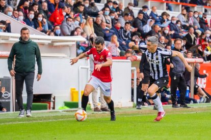 Pedro del Campo, normalmente titular, entró al segundo tiempo el último partido por decisión de Agné.