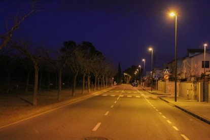 Imatge d'arxiu del carrer Francolí, situat a la urbanització Sant Joan.