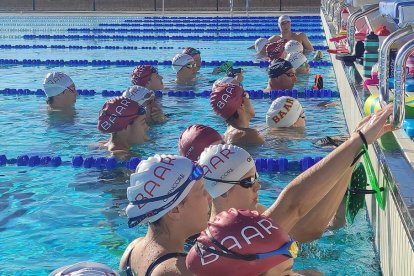 El grupo se entrenará en la piscina hasta el 16 de febrero.