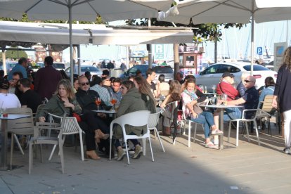 Les Terrasses del passeig marítim de Cambrils.