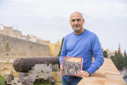 Elies Torres Claravalls, aquest dilluns, al Passeig Arqueològic de Tarragona.