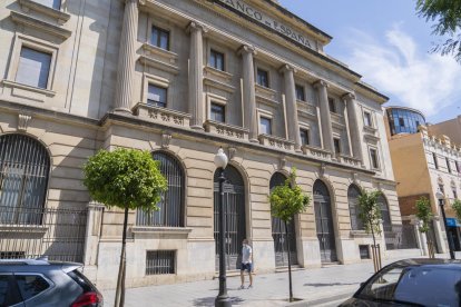 La façana del Banc d'Espanya es conservarà malgrat les reformes a l'interior de l'edifici, que assumirà funcions culturals.