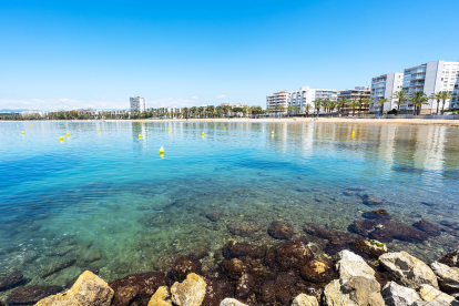 Imatge de la costa de Salou.