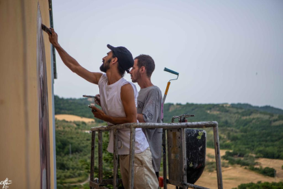 Víctor Garcia i Cristian Blanxer formen parte del colectivo 'Materia Prima'.