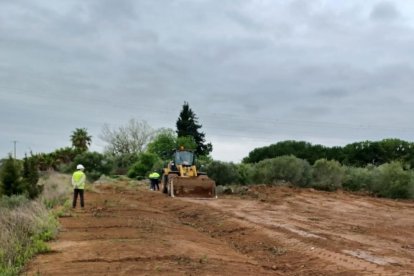 Inicio de los primeros trabajos para la construcción de la nueva estación.