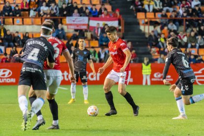 Quintanilla durant el partit de Copa del Rey davant el Màlaga.