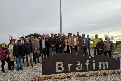 La presidenta de la Diputación de Tarragona, Noemí Llauradó, inauguró el jueves los tramos.