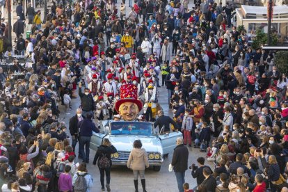 Imagen de una edición pasada de la visita del Home dels Nassos.