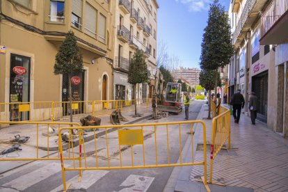 Las obras pueden quedar terminadas el viernes.