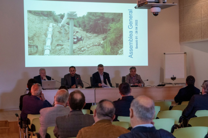 L'assemblea del CAT en la reunió d'ahir.