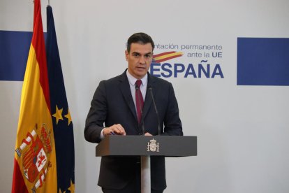 Imagen de archivo del presidente Pedro Sánchez.