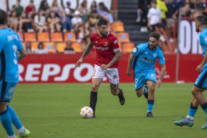 Imatge de Marc Trilles en un partit d'aquesta temporada.