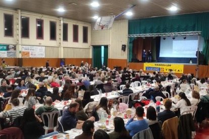 Imagen de la gala benéfica de Vandellòs del 28 de enero