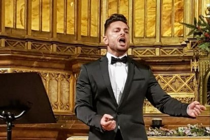 El tenor tarragoní Agustí Roma, que actuarà en el concert de l'Església de Sant Pere.