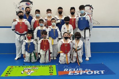 Els membres del dojo Koryo Reus.