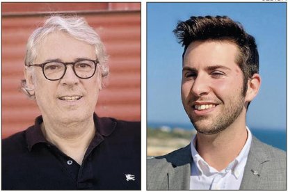 Imatge de Jordi Sendra (Junts), a l'esquerra, i Ramon Vilaltella (PDeCAT), a la dreta.