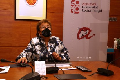 María José Figueras, rectora de la URV.