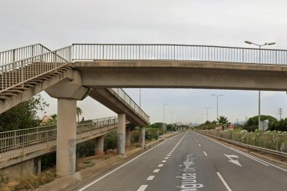 L'avinguda Tarragona de Reus, on s'implementarà un dels carrils bici.