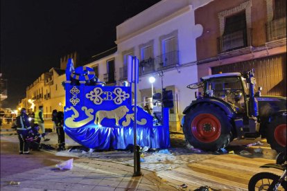 Imatge de la carrossa involucrada en els fets.