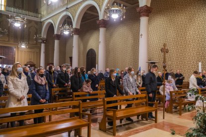 L'Església de Sant Pau va  va ser el punt de trobada de la cerimònia, ahir a la tarda.