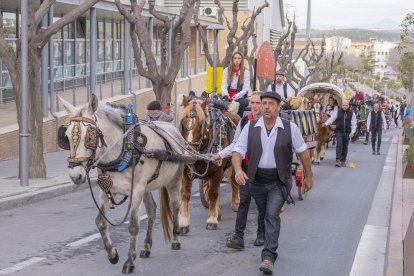 Han participat 50 carros i carruatges i prop d'una trentena de cavalls.