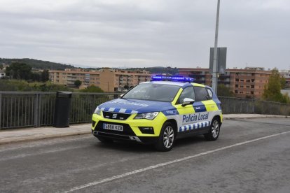 Imagen de un vehículo de la Policía Local de Torredembarra.