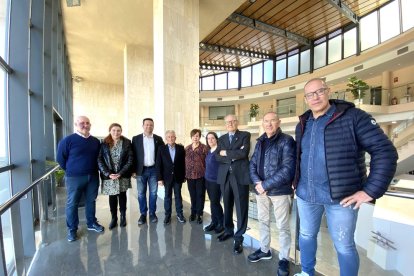 La recepción de Ángel Fernández Pardo en el Ayuntamiento.