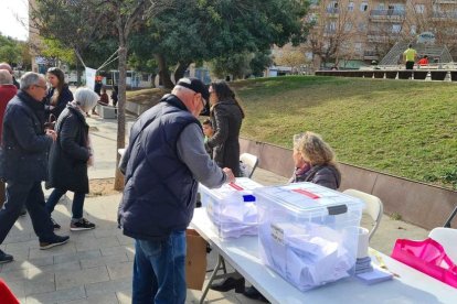 Imatge de la consulta realitzad a la Vall de l'Arrabassada.