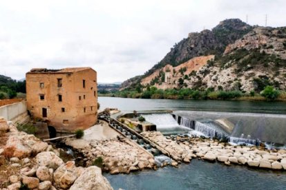 Edifici del Molí renaixentista que l'Ajuntament de Xerta vol expropiar i convertir en un equipament.