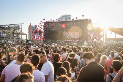 Imatge de l'escenari Estrella Damm, en l'anterior edició del festival Cruïlla.