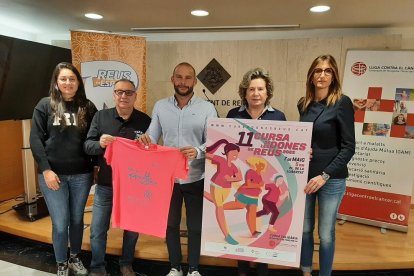 Presentació de la 11a Cursa de les Dones de Reus, que tindrà un recorregut més llarg.