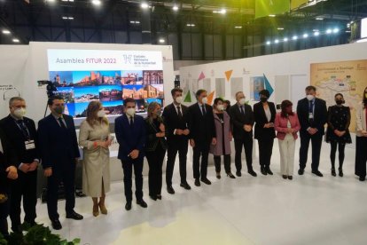 Imatge d'arxiu de la participació de Tarragona a FITUR 2022 amb el GCPHE.