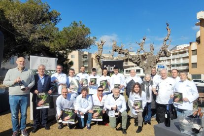 Representantes de algunos de los establecimientos participantes en las jornadas.