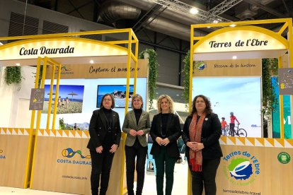 Imatge de l'estand de la Costa Daurada i les Terres de l'Ebre a Fitur.