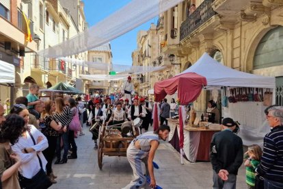 Imatge d'una edició anterior de la Fira Modernista del Penedès.