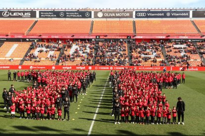 El Nàstic presenta els més de 500 joves del planter grana