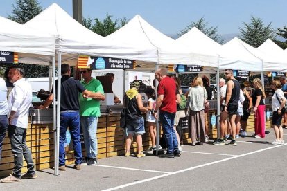 Imagen de una de las Ferias de Productos de Proximidad de Caprabo.