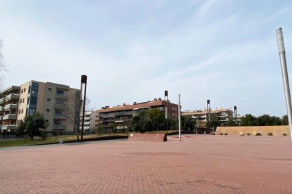 Imatge de la plaça d'Andalusia de Salou.