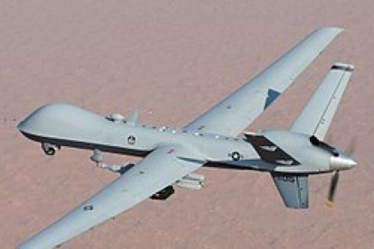 Imagen de un dron Reaper MQ-9.