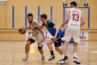 Imagen del último partido del CB Salou contra el Cartagena.