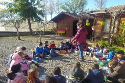 Imagen de uno de los talleres de educación ambiental.